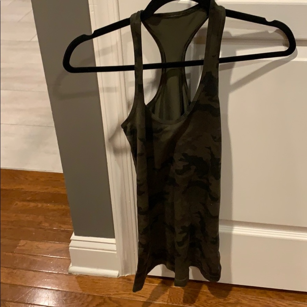 Lululemon Camo Workout Tank